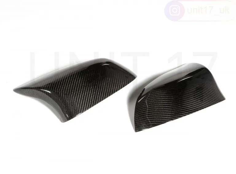 BMW F16 X6 M Sport 2014-2019 Carbon Fiber Mirror Covers – another view
