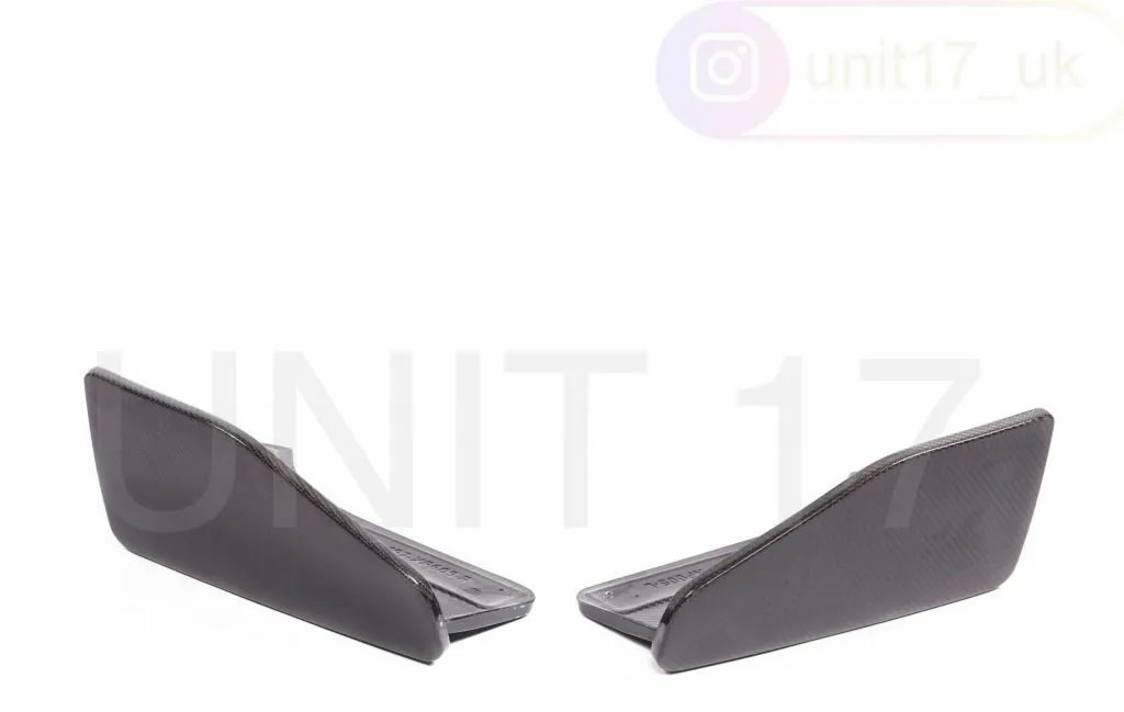 BMW F15 X5 M Sport 2013-2018 Carbon Fiber Rear Bumper Splats — image 4 of 5