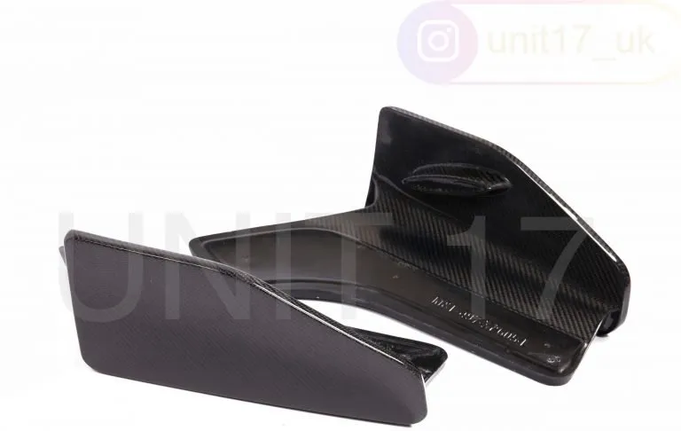 BMW F15 X5 M Sport 2013-2018 Carbon Fiber Rear Bumper Splats