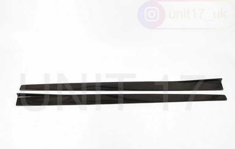 BMW F16 X6 M Sport 2014-2019 Carbon Fiber Side Skirt Extensions