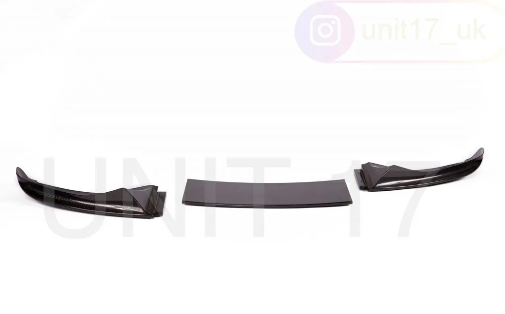 BMW F15 X5 M Sport 2013-2018 Carbon Fiber 3pc Front Splitter — image 1 of 9