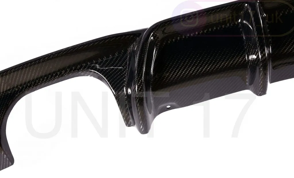 BMW F30/F31 3 Series 340i M Sport 2015-2019 Carbon Fiber Rear Diffuser — image 3 of 3