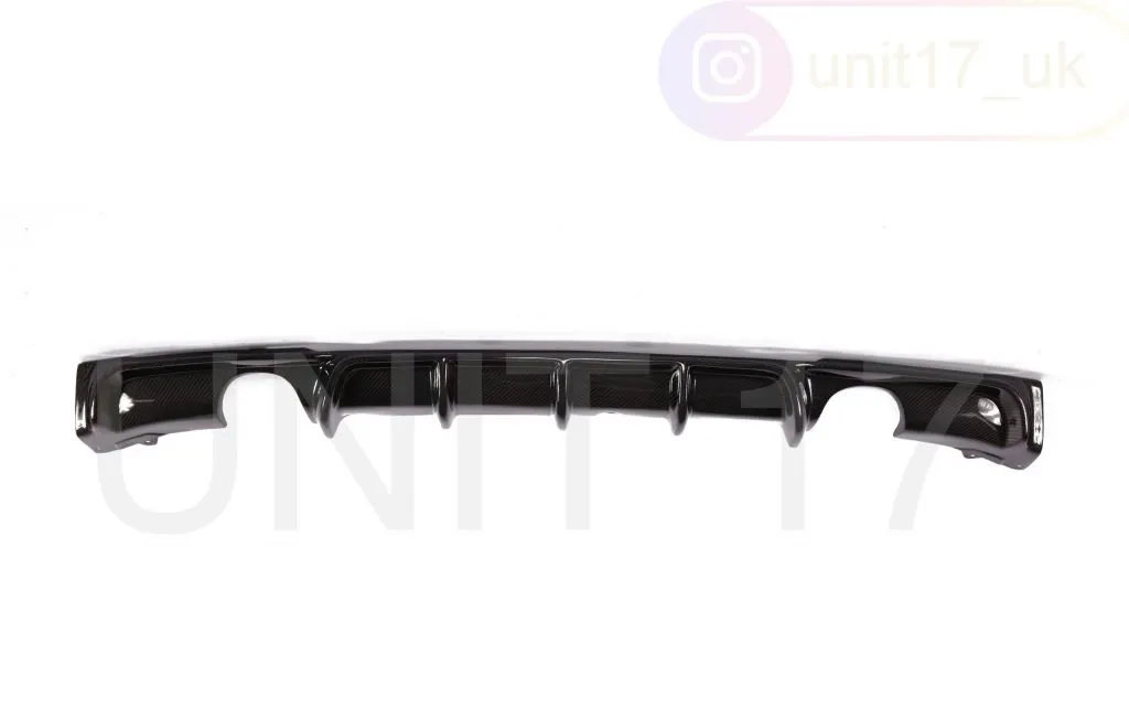 BMW F30/F31 3 Series Dual Exit M Sport 2013-2019 Carbon Fiber Rear Diffuser — image 1 of 3