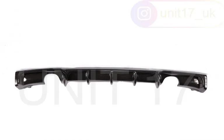 BMW F30/F31 3 Series Dual Exit M Sport 2013-2019 Carbon Fiber Rear Diffuser