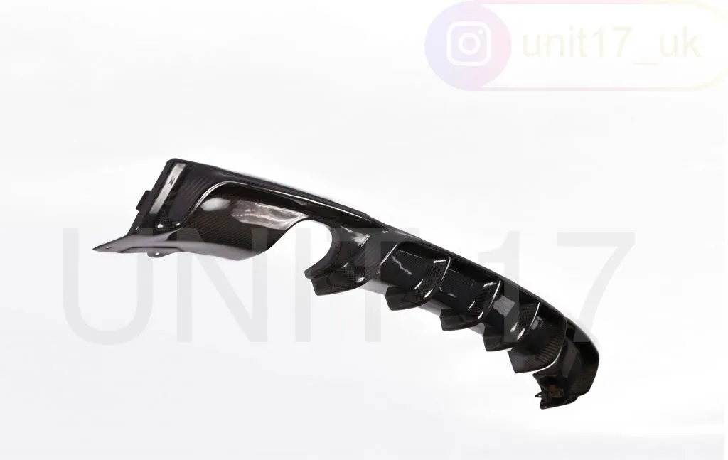 BMW F30/F31 3 Series 340i M Sport 2015-2019 Carbon Fiber Rear Diffuser — image 2 of 3