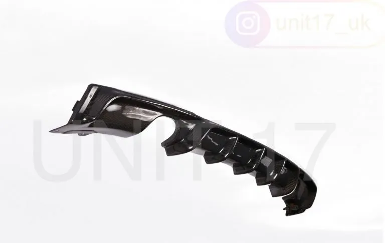 BMW F30/F31 3 Series 340i M Sport 2015-2019 Carbon Fiber Rear Diffuser – another view