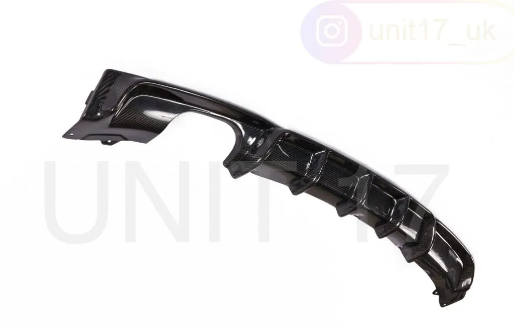 BMW F30/F31 3 Series M Sport 2012-2019 Carbon Fiber Rear Diffuser — image 2 of 4