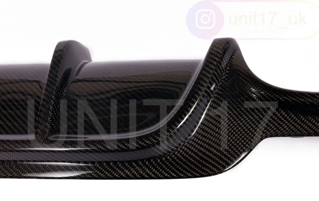 BMW F32/F33/F36 4 Series 435I/440I M Sport 2013-2020 Carbon Fiber Rear Diffuser — image 4 of 4