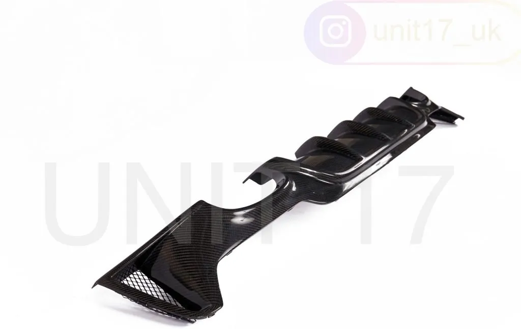 BMW F32/F33/F36 4 Series 435I/440I M Sport 2013-2020 Carbon Fiber Rear Diffuser — image 2 of 4