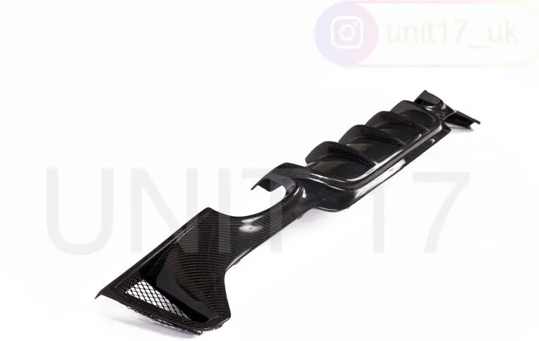 BMW F32/F33/F36 4 Series 435I/440I M Sport 2013-2020 Carbon Fiber Rear Diffuser – another view