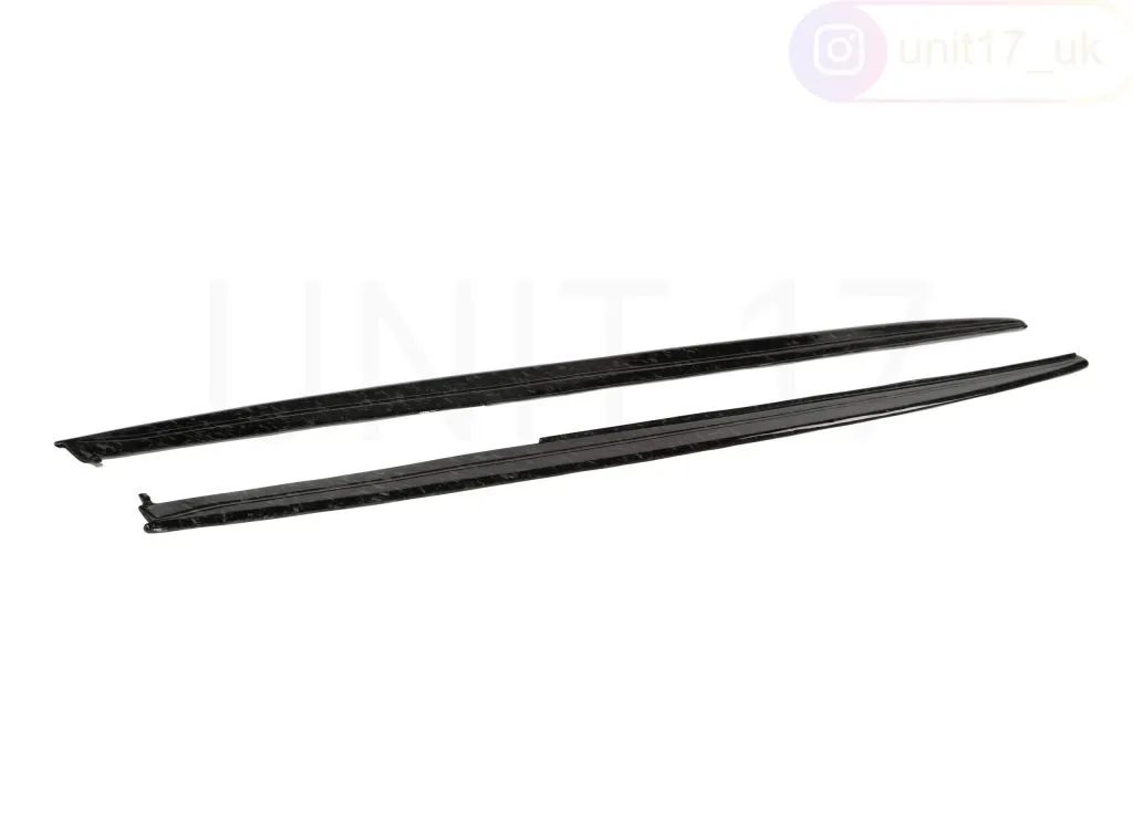 BMW F80 M3 2014-2019 Carbon Fiber Forged Side Skirt Extensions — image 1 of 2