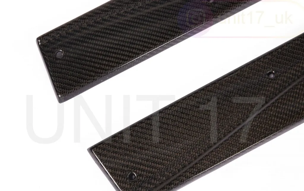 BMW F82/F83 M4 2014-2019 Carbon Fiber Side Skirt Extensions — image 3 of 3