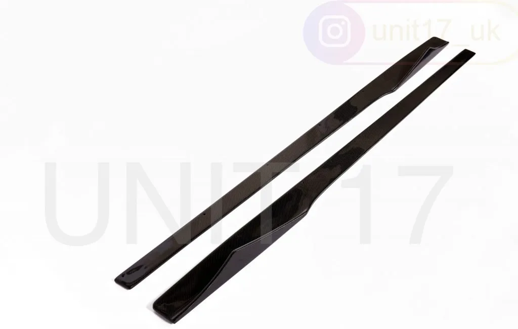 BMW F87 M2 2015-2020 Carbon Fiber Side Skirt Extensions — image 3 of 3