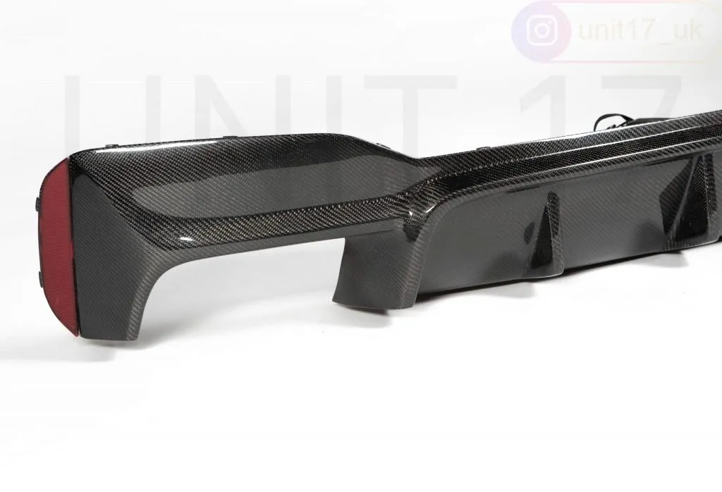 BMW F90 M5 2018-2020 Carbon Fiber Rear Diffuser — image 3 of 6