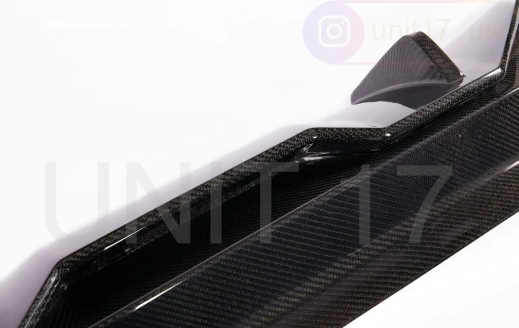 BMW G30/G31 5 Series M Sport 2018+ Carbon Fiber Rear Diffuser — image 3 of 4