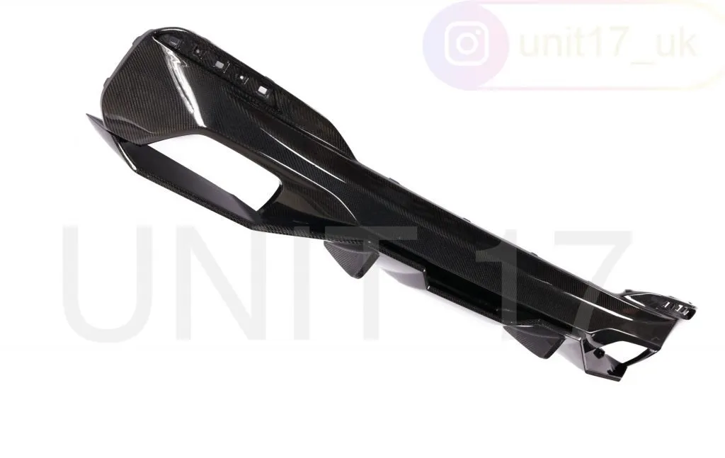 BMW G30/G31 5 Series M Sport 2018+ Carbon Fiber Rear Diffuser — image 2 of 4