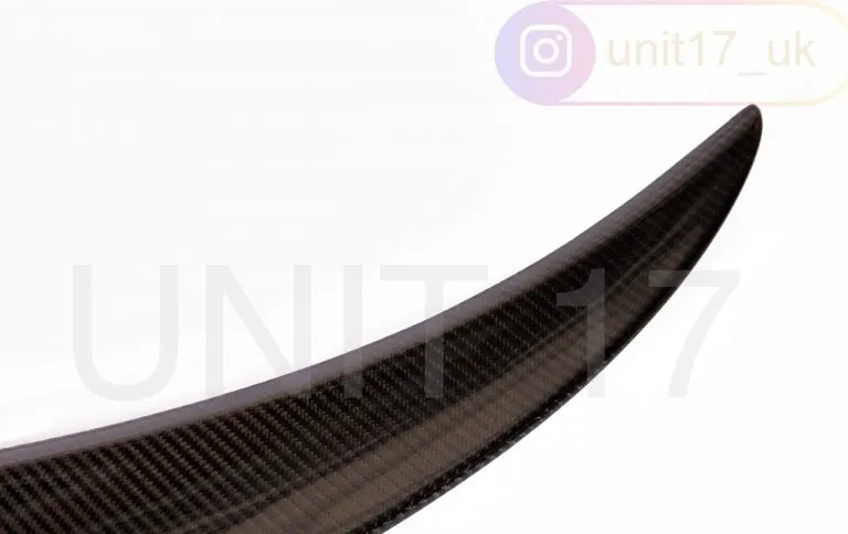 Mercedes C63 AMG Coupe W205 2015-2021 Carbon Fiber Spoiler – another view