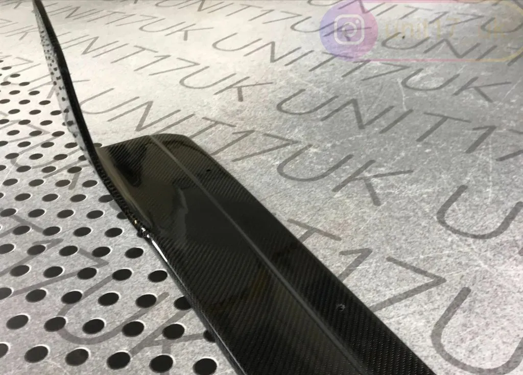 Audi R8 1st Generation 2007-2014 Carbon Fiber Side Skirt Extensions — image 3 of 3