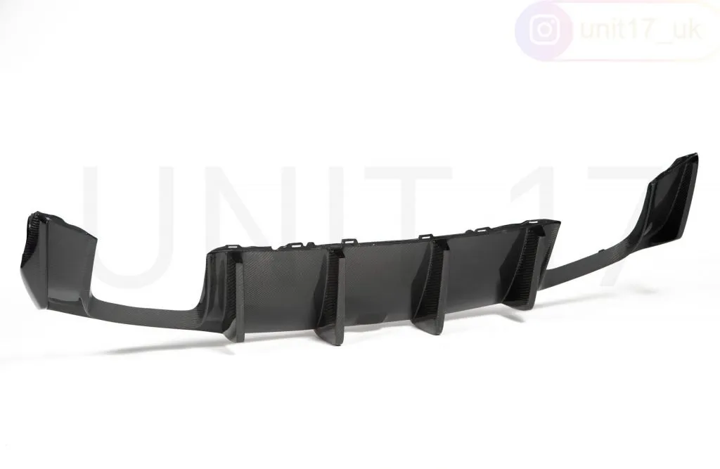 Audi S3 Saloon Facelift 2018-2021 Carbon Fiber Rear Diffuser — image 2 of 2