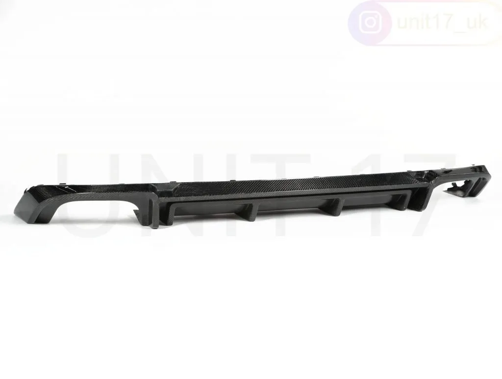 Audi S5 2017-2020 Pre Facelift Carbon Fiber Rear Diffuser — image 1 of 2