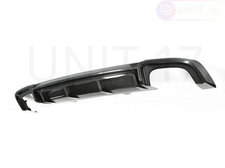 Audi S5 2017-2020 Pre Facelift Carbon Fiber Rear Diffuser – another view