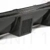 Mercedes C63 AMG Saloon W205 2015-2021 Carbon Fiber Rear Diffuser With F1 Style LED Light With Exhaust Tips — thumbnail 3