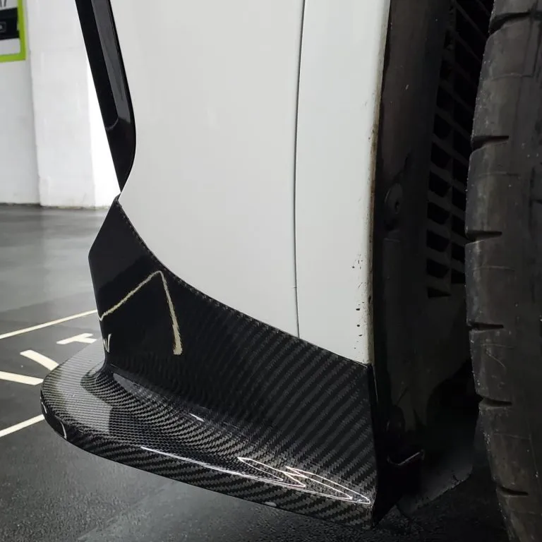 BMW X3M / X4M F97 F98 Carbon Fiber Front Splitter (2018–2021 Pre-LCI) – Aggressive Styling Upgrade | UNIT 17 Exclusive | Not Compatible with Facelift Models – another view