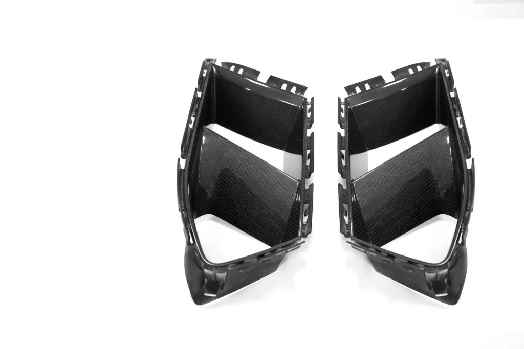 BMW G80 M3 & G82/G83 M4 MP Style Front Bumper Air Ducts – Prepreg Dry Carbon Fiber — image 5 of 6