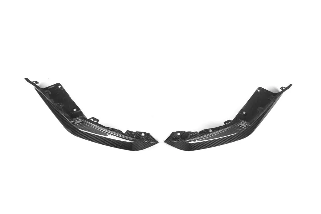 BMW G80 M3 Performance Style Dry Carbon Fiber Rear Bumper OE Corner Side Without Winglets Pre Preg — image 22 of 23