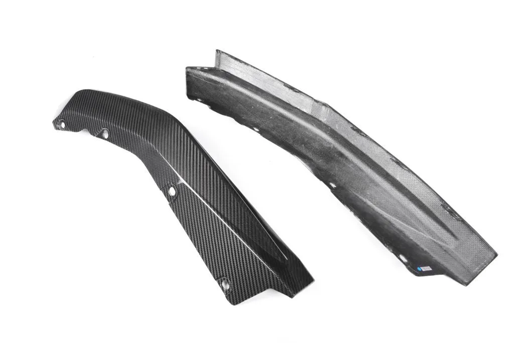 BMW G80 M3 Performance Style Dry Carbon Fiber Rear Bumper OE Corner Side Without Winglets Pre Preg — image 21 of 23