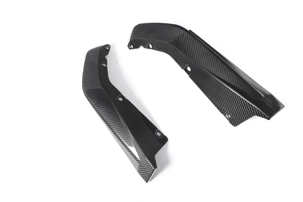 BMW G80 M3 Performance Style Dry Carbon Fiber Rear Bumper OE Corner Side Without Winglets Pre Preg — image 20 of 23