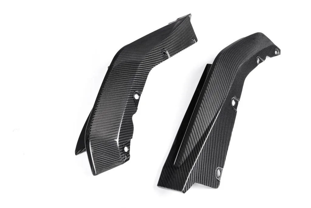 BMW G80 M3 Performance Style Dry Carbon Fiber Rear Bumper OE Corner Side Without Winglets Pre Preg — image 19 of 23