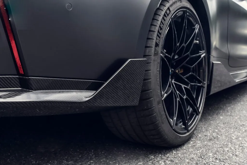 BMW G80 M3 MP Style Prepreg Dry Carbon Fiber Rear Corner Side Winglets — image 7 of 14