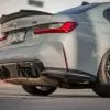 BMW G80 M3 Performance Style Dry Carbon Fiber Rear Bumper OE Corner Side Without Winglets Pre Preg — thumbnail 2