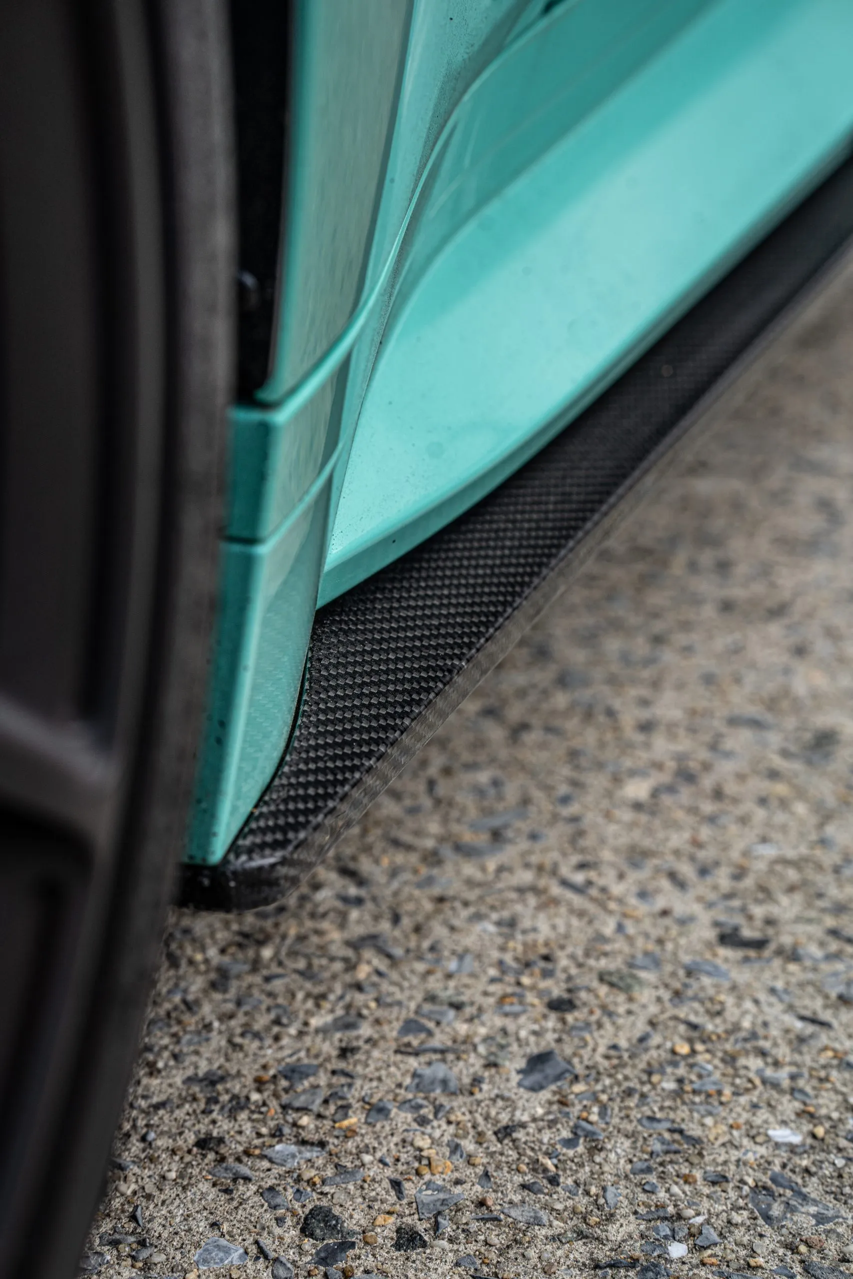 BMW G80 G82 M3 M4  2021-Present prepreg dry Carbon Fiber Side Skirt Extensions V2 (Unitexclusives) - Image 5