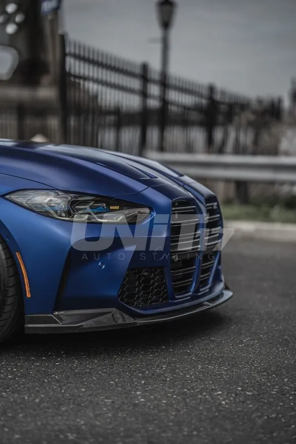 BMW G80 M3 & G82/G83 M4 OEM++ Front Lip Splitter SPL1 – Prepreg Dry Carbon Fiber (Unitexclusives) — image 11 of 13