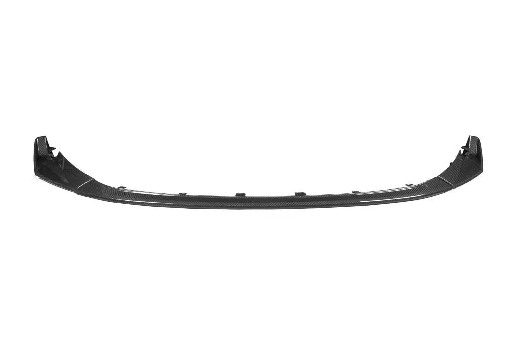 CSL Style front lip splitter for BMW M3 M4 G80 G82 Prepreg Carbon Fiber with gloss finish — image 19 of 29