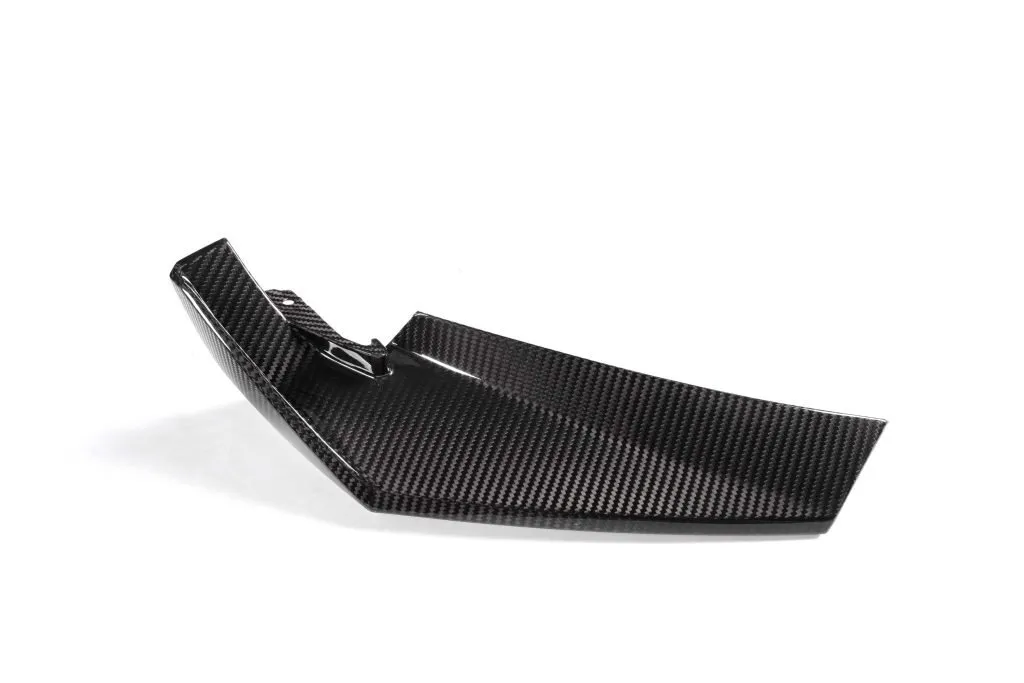 CSL Style front lip splitter for BMW M3 M4 G80 G82 Prepreg Carbon Fiber with gloss finish — image 25 of 29