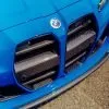 CSL Style front lip splitter for BMW M3 M4 G80 G82 Prepreg Carbon Fiber with gloss finish — thumbnail 9