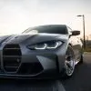 CSL Style front lip splitter for BMW M3 M4 G80 G82 Prepreg Carbon Fiber with gloss finish — thumbnail 11