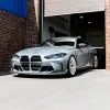 CSL Style front lip splitter for BMW M3 M4 G80 G82 Prepreg Carbon Fiber with gloss finish — thumbnail 17