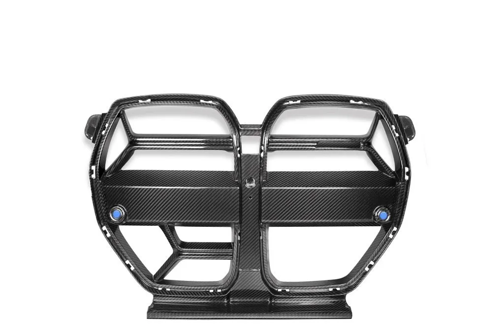 CSL Style Grill Dry Carbon Fiber prepreg with gloss finish Grill w/ radar BMW M3 M4 G80 G82 G83 2021+ — image 1 of 8