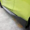 BMW G82 M4 MP style prepreg dry carbon fiber full replacement side skirts with gloss finish w/winglet — thumbnail 4
