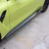 BMW G82 M4 MP style prepreg dry carbon fiber full replacement side skirts with gloss finish w/winglet — thumbnail 5