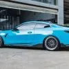 BMW G82 M4 MP style prepreg dry carbon fiber full replacement side skirts with gloss finish w/winglet — thumbnail 1