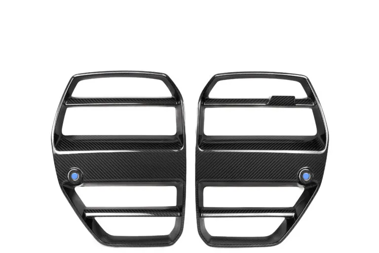 BMW M3 M4 G80 G82 G83 ST Style Carbon Fiber Grill Prepreg Dry Carbon
