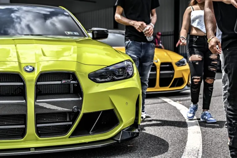 BMW M3 M4 G80 G82 G83 GT Style Carbon Fiber Grill Prepreg Dry Carbon – another view
