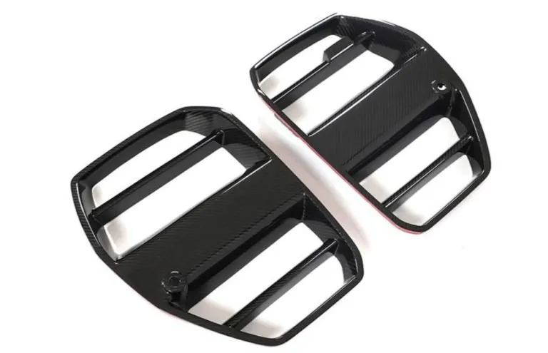 BMW M3 M4 G80 G82 G83 GT Style Carbon Fiber Grill Prepreg Dry Carbon