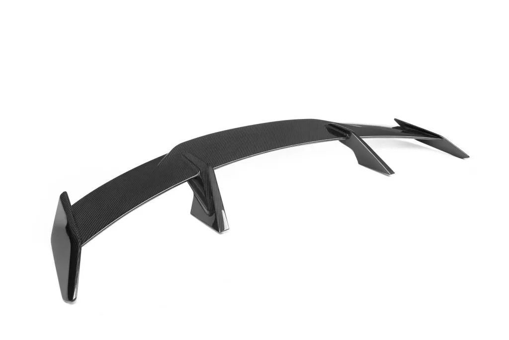 2021+ BMW G80 G82 G87 M2 M3 M4 MP style rear wing in prepreg dry carbon fiber — image 10 of 18