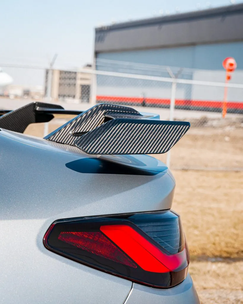 2021+ BMW G80 G82 G87 M2 M3 M4 MP style rear wing in prepreg dry carbon fiber — image 6 of 18